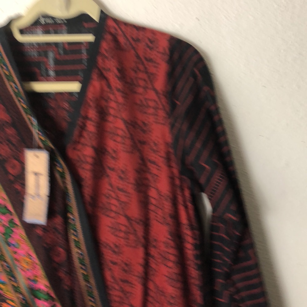 J Pret “Kurti “ colorful tunic/dress ? Beautiful detail NWT 14 (large) - Picture 4 of 9